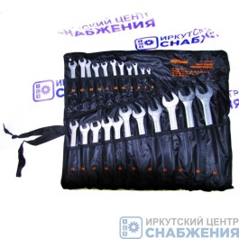 Набор ключей комбинированных, 6-32мм, 22шт, сумка AV Steel AV-031222