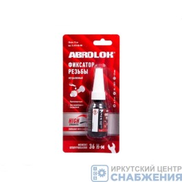 Фиксатор резьбы ABRO MASTERS неразъемный красный 10г (уп.12) TL-010-RD