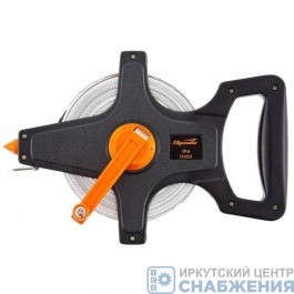 Рулетка геодезическая, 30мх12.5мм, лента ПВХ открытый корпус, SPARTA 314355