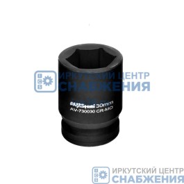 Головка торцевая 6гр. 3/4" 30мм AV Steel AV-730030