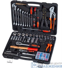 Набор инструмента, 6гр. 1/4", 1/2" 99пр. AV Steel AV-011099