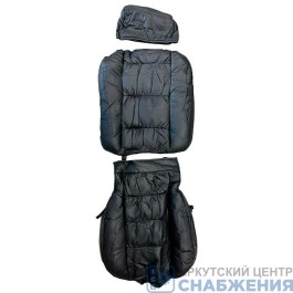 Чехол на сиденье универсальный эргономичный, ECO кожа, влагостойкий черный (10пр.) TO BAG AUTOVIRAZH 095064