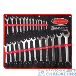 Набор ключей комбинированных, 6-32мм, 26шт, сумка ROCKFORCE RF-5261P