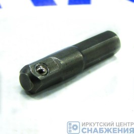 Адаптер для шуруповерта для головок и бит 1/4" 30мм ROCKFORCE RF-8092250