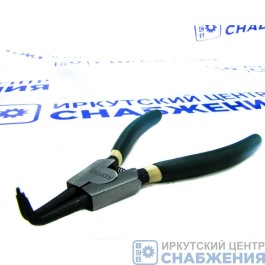 Съемник стопорных колец, 180мм, загнутый (разжим) ROCKFORCE RF-609180SB