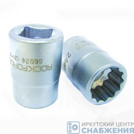 Головка торцевая 12гр. 3/4" 24мм L=51мм ROCKFORCE RF-56924