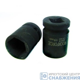 Головка торцевая ударная 6гр. 1/2" 19мм L=40мм ROCKFORCE RF-44519