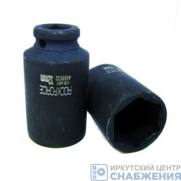 Головка торцевая ударная 6гр. 1/2" 32мм L=80мм удлиненная ROCKFORCE RF-4458532