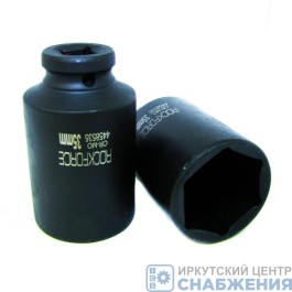 Головка торцевая ударная 6гр. 1/2" 35мм L=80мм удлиненная ROCKFORCE RF-4458535