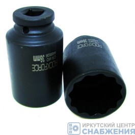 Головка торцевая ударная 12гр. 1/2" 36мм L=78мм удлиненная ROCKFORCE RF-4488536