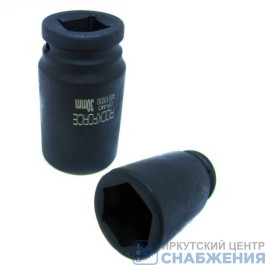Головка торцевая ударная 6гр. 3/4" 30мм L=78мм удлиненная ROCKFORCE RF-46510030