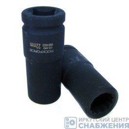 Головка ударная глубокая 12гр. 3/4" 22мм ROCKFORCE RF-46810022