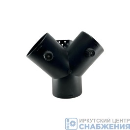 Тройник 75х75х75 Y-образный, регулируемый КИТАЙ JD-A-75