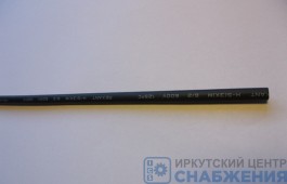 Кембрик термоусадочный клеевой 3.0/1.0мм черный КВТ 12000437