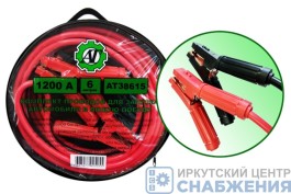 Провода прикуривания, 6.0м (1200А) АВТОТОРГ АТ38615