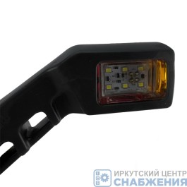 Фонарь габаритный ФГ-22-01 универсальный левый 16 диодов 24V ТехАвтоСвет ФГ-22-02L-16LED