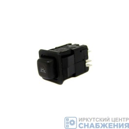 Выключатель освещения салона 24В КНОПКА КАМАЗ, МАЗ, УАЗ АВТОАРМАТУРА 86.3710-02.09