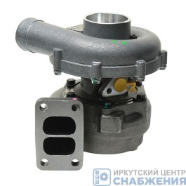 Турбокомпрессор КАМАЗ ЕВРО-2, 3 7С-6 правый (ан. К27(2075554004), S2B-314450) (4/6 шп.) MEGAPOWER 110-14-026