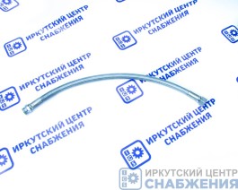 Шланг компрессора 1-но цил. L=615 бронированный гайка М22 штуцер М22 КАМАЗ 6520-3506060-20