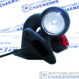 Фонарь габаритный ФГ-16 светодиод 12-24V крепление 2 отверстия (уп.20) ТЕХАВТОСВЕТ