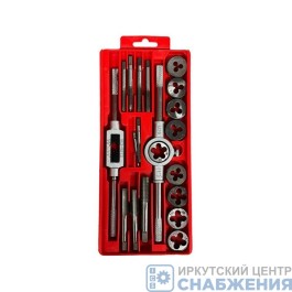 Набор метчиков и плашек М3-М12 20 предметов AV Steel AV-921208