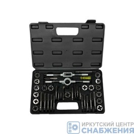 Набор метчиков и плашек М3-М12 40 предметов AV Steel AV-921213