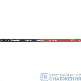 Полотно для ножовки по металлу, 300мм биметаллич, MATRIX 77772