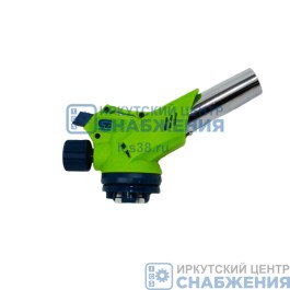 Насадка-горелка с пьезоподжигом на бутановый баллон расширенное сопло СИБРТЕХ 91420