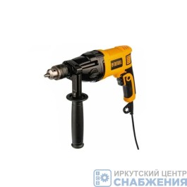 Дрель ударная 1050Вт 3000/1100об/мин 48000/17600уд/мин 2 скорости DENZEL 26312
