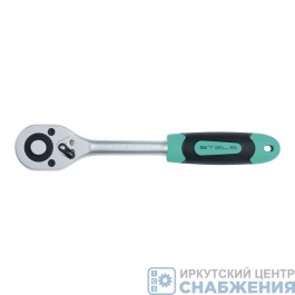 Ключ-трещотка 1/4", 72зуба, с быстрым сбросом, 145мм STELS 14025