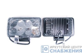 Фара противотуманная OFF-Road 8диодов 24W прямоугольная направленный свет, 152*90*65, ТН-W0324Е-L Spot