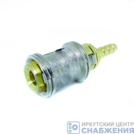 Наконечник для шланга подкачки d=6мм сдвижной АВТОТОРГ АТ11218