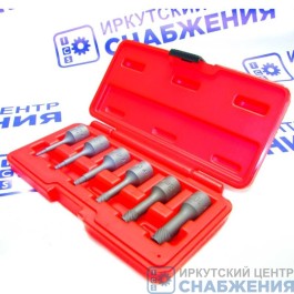 Набор экстракторов М2-10мм 6пр. в кейсе JTC-1542