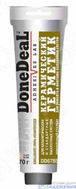 Герметик для ремонта и монтажа выхлопных систем, кермаический 170г DONEDEAL DD6785