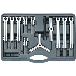 Съемник 2-3-х лапый, со сменными лапками (набор 12 пр.) АвтоДело 41700