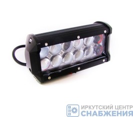 Фара противотуманная OFF-Road 12диодов 36W прямоугольная направленный свет, ТН-ВТ0336С-L Spot