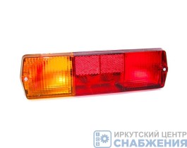Фонарь задний левый с подсветкой 24В КАМАЗ МАЗ УРАЛ ЗИЛ 2 болта ОСВАР (уп.6) 9802.3716-01
