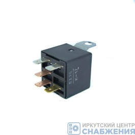 Реле электромагнитное 5-конт. 12Вт 30/20А замыкающее с кронштейном с резистором АВАР 738.3747-40