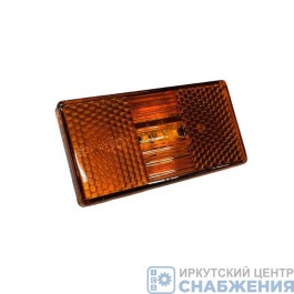 Фонарь боковой габаритный оранжевый 12-24В КАМАЗ ПАЗ УРАЛ МАЗ СВЕТОДИОД АВТОЭЛЕКТРОКОНТАКТ 50.3731-08/09.1045
