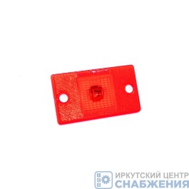 Фонарь боковой габаритный красный 24В РУДЕНСК 112.01.14-04 (ан.4462.3731-02)