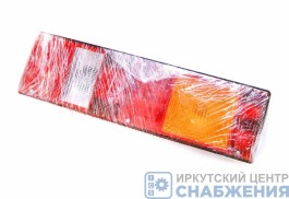 Фонарь задний левый с подсветкой 24В КАМАЗ ЕВРО МАЗ УРАЛ ЗИЛ с боковым габаритом (уп.4) РУДЕНСК 7472.3716