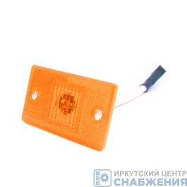 Фонарь боковой габаритный оранжевый 24В LED РУДЕНСК 4462.3731