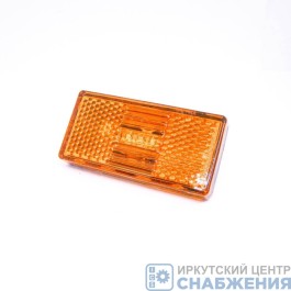 Фонарь боковой габаритный оранжевый 24В КАМАЗ ПАЗ УРАЛ МАЗ LED АВТОСВЕТ