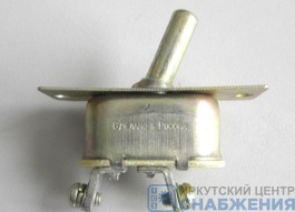 Тумблер 2 положения под гайку, винт IMPULS 5112.3709