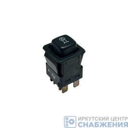 Выключатель света противотуманных фонарей 24В КНОПКА КАМАЗ, МАЗ, ЗИЛ, УАЗ АВАР 3842.3710-05.04