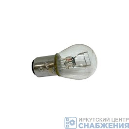 Лампа 12V P21/5W 2-конт. (BA15d) поворот, стоп (уп.10) IMPULS