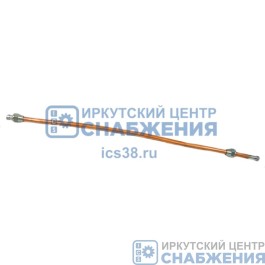 Трубка тормозная УРАЛ левая задняя (830мм,Ф 14мм) 4320БУ-3506113