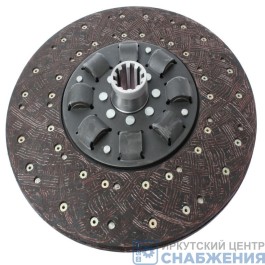 Диск сцепления ведомый ЯМЗ 184 (ан.184-1601130-10) MEGAPOWER 160-12-017