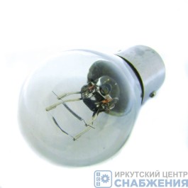 Лампа 12V P21/5W 2-конт. (BA15d) поворот, стоп (уп.10) КЭП 4015