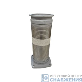 Металлорукав УРАЛ дв.ЯМЗ ЕВРО-5, 656674 в сборе L=300-350мм нержавеющая сталь 55571Ж5-1203099